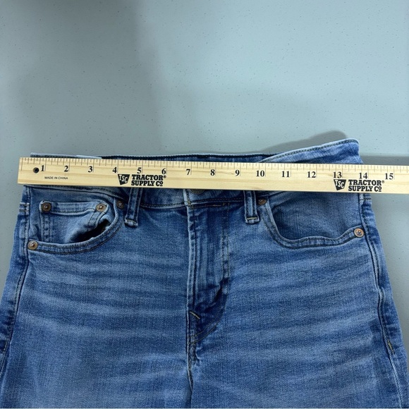 American Eagle Original Straight Light Wash Men's Denim Jeans 28x30 Cotton Blend - Picture 10 of 12